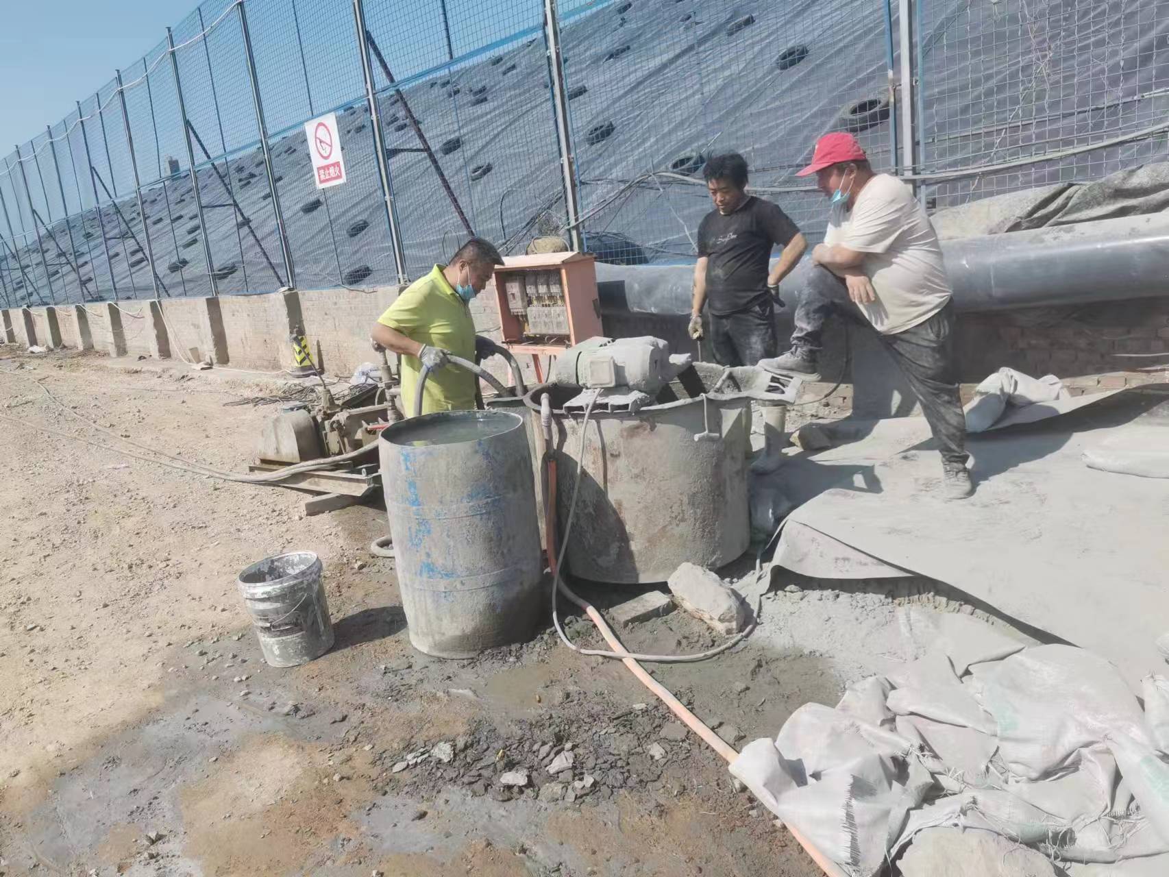 资源袖阀管注浆