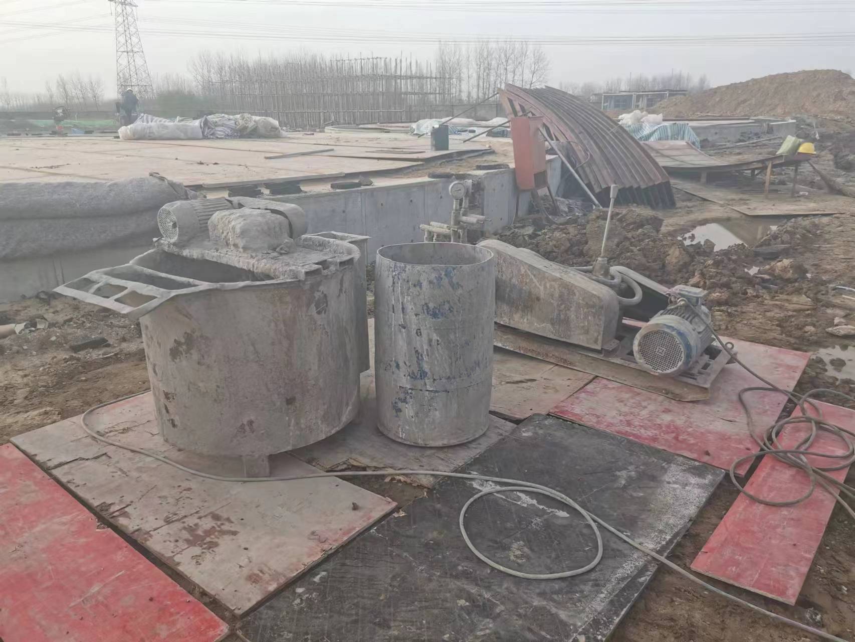 资源回填土注浆